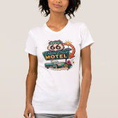 Nostalgische Neon Drive Kleding T-shirt (Voorkant)