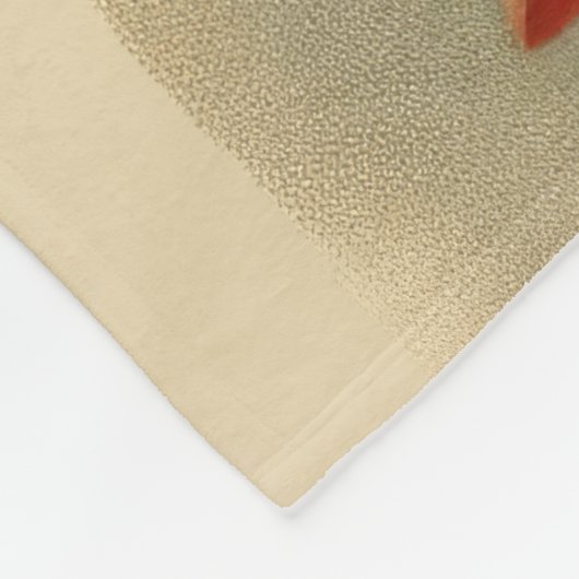 Nostalgische Noel Classic Kerstdeken Fleece Deken (Hoek)