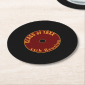 , nostalgische onderzetters (Gebogen)