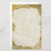 Nostalgische oude brieven briefpapier (Voorkant / Achterkant)