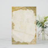 Nostalgische oude brieven briefpapier (Staand voorkant)