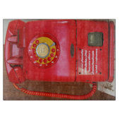  Nostalgische Oude Klassieke Telefoon van de Retro Snijplank (Voorkant)