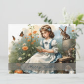 nostalgische paasidylle (Staand voorkant)