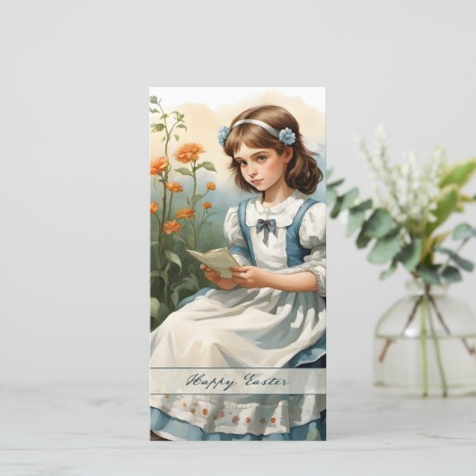Nostalgische Pasen Idyll (Staand voorkant)