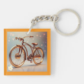 Nostalgische pedalen sleutelhanger (Achterkant)