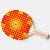 Nostalgische Pong Beat Tafeltennisbatje (Zijkant)