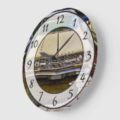 Nostalgische  Retro Classic Car Man Clock Grote Klok (Hoek)