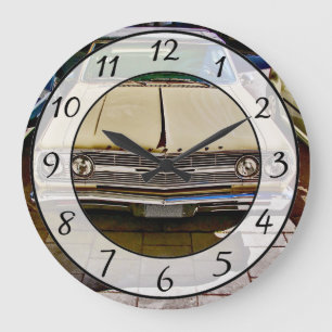 Nostalgische  Retro Classic Car Man Clock Grote Klok