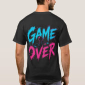 Nostalgische Retro Gaming T-shirt (Achterkant)