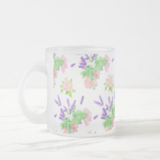 Nostalgische scents of Summer Pattern Glass Mok (Links)