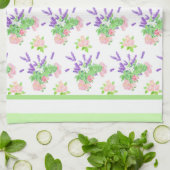 Nostalgische scents of Summer Pattern Kitchen Towe Theedoek (Gevouwen)