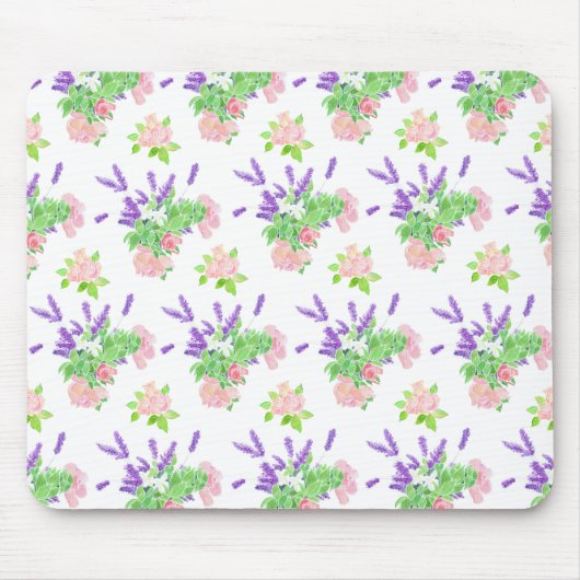 Nostalgische scents of Summer Pattern Mousepad Muismat (Voorkant)