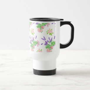 Nostalgische scents of Summer Pattern Travel Mug Reisbeker