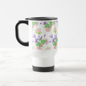 Nostalgische scents of Summer Pattern Travel Mug Reisbeker (Links)