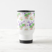 Nostalgische scents of Summer Pattern Travel Mug Reisbeker (Center)