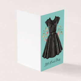 Nostalgische Schoonheid Kleine Zwarte Jurk LBD Bla Kaart