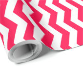 Nostalgische Sjabloon Christmas Red White Classic Cadeaupapier (Rol Hoek)