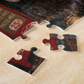 Nostalgische stad uit de jaren 50/60 — Legpuzzel (Zijkant)