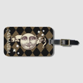 Nostalgische  Steampunk Fantasy Bagagelabel (Voorkant (horizontaal))