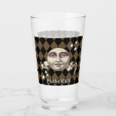 Nostalgische  Steampunk Fantasy Glas (Achterkant)
