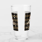 Nostalgische  Steampunk Fantasy Glas (Links)