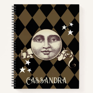 Nostalgische  Steampunk Fantasy Notitieboek