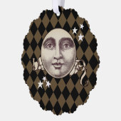 Nostalgische Steampunk Fantasy Ornament Kaart (Links)