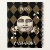 Nostalgische Steampunk Fantasy Planner (Achterkant)