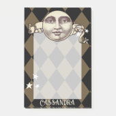Nostalgische Steampunk Fantasy Post-it® Notes (Voorkant)