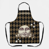 Nostalgische  Steampunk Fantasy Schort (Voorkant)