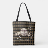 Nostalgische  Steampunk Fantasy Tote Bag (Achterkant)
