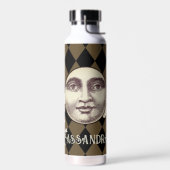 Nostalgische  Steampunk Fantasy Waterfles (Links)