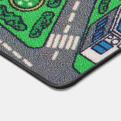 Nostalgische track tapijt auto weg, jaren 90 Jeugd Bureaumat (Hoek)