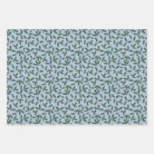 Nostalgische vakantie inpakpapier vel (Voorkant 3)