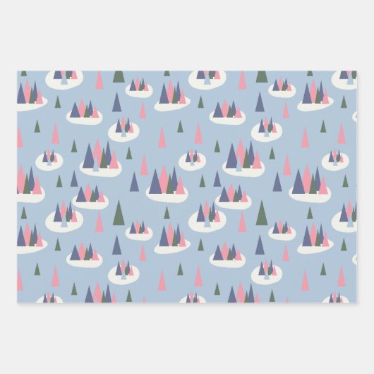 Nostalgische vakantie inpakpapier vel (Voorkant 2)