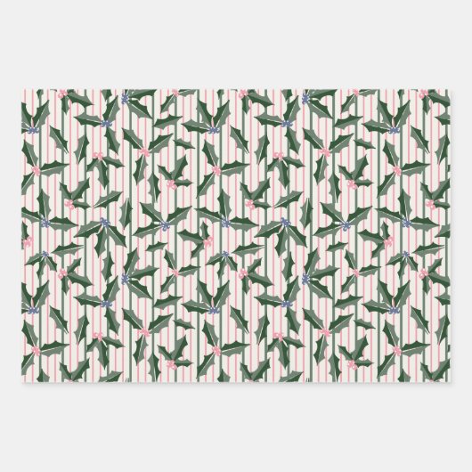 Nostalgische vakantie inpakpapier vel (Voorkant)