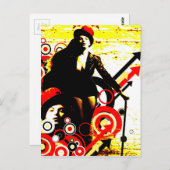 Nostalgische verleiding - rijke uitvoerder briefkaart (Voorkant / Achterkant)