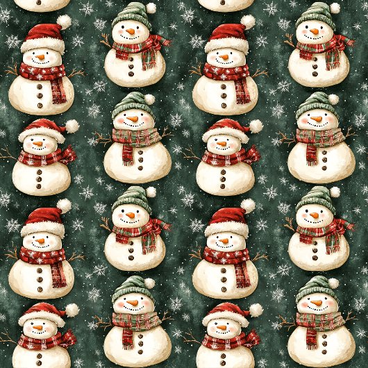 Nostalgische Waterverf traditionele kerstservetten Servet