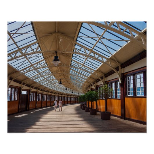 Nostalgische Wemyss Bay Station Perfect Poster (Voorkant)