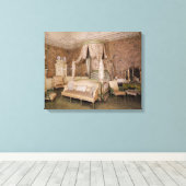 Nostell Priory, de slaapkamer, 1771 Canvas Afdruk (Insitu (Houten vloer))