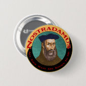 Nostradamus Ronde Button 5,7 Cm (Voorkant /achterkant)