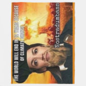 NOSTRADUMBASS FLEECE DEKEN (Voorkant)