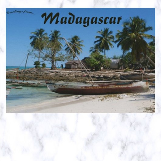 Nosy Iranja Madagascar Briefkaart