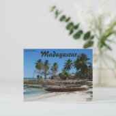 Nosy Iranja Madagascar Briefkaart (Staand voorkant)