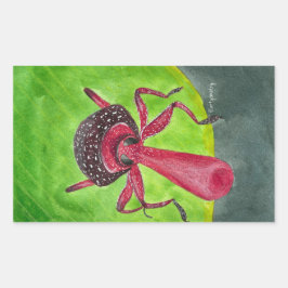 Nosy Rechthoekige Sticker