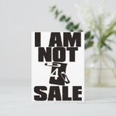 NOT_4_SALE BRIEFKAART (Staand voorkant)