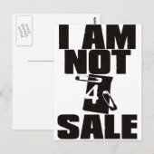 NOT_4_SALE BRIEFKAART (Voorkant / Achterkant)