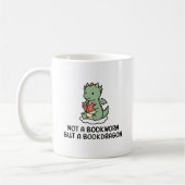 Not A Bookworm But Bookdragon Funny Book Lover Koffiemok (Links)