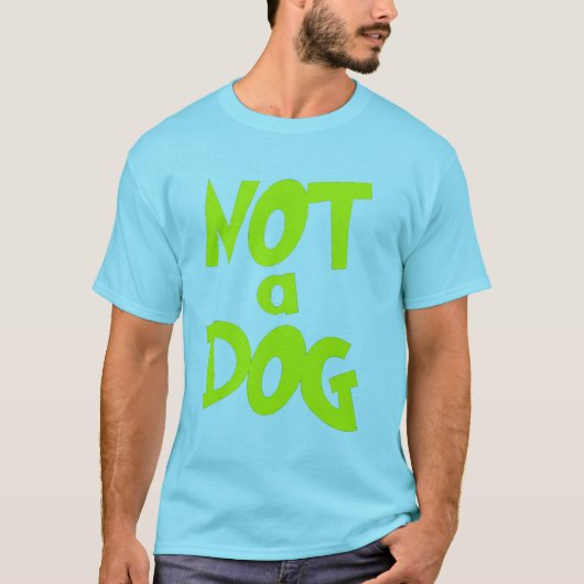 Not a Dog from Johnny Test - dookie T-shirt (Voorkant)