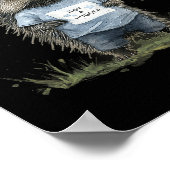 Not A Hugger Hedgehog  Poster (Hoek)